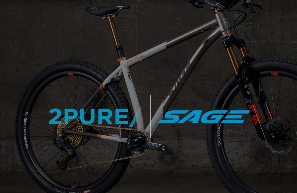 2Pure announce UK distribution deal with Sage Titanium Bicycles